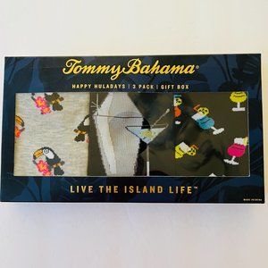 TOMMY BAHAMA Men's Gift Box Set of 3 Pair Island Life Socks